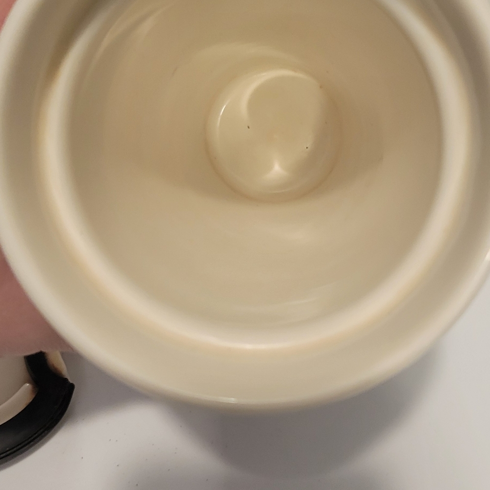 Starbucks Gold Polka Dot Ceramic Cup - Picture 2 of 3